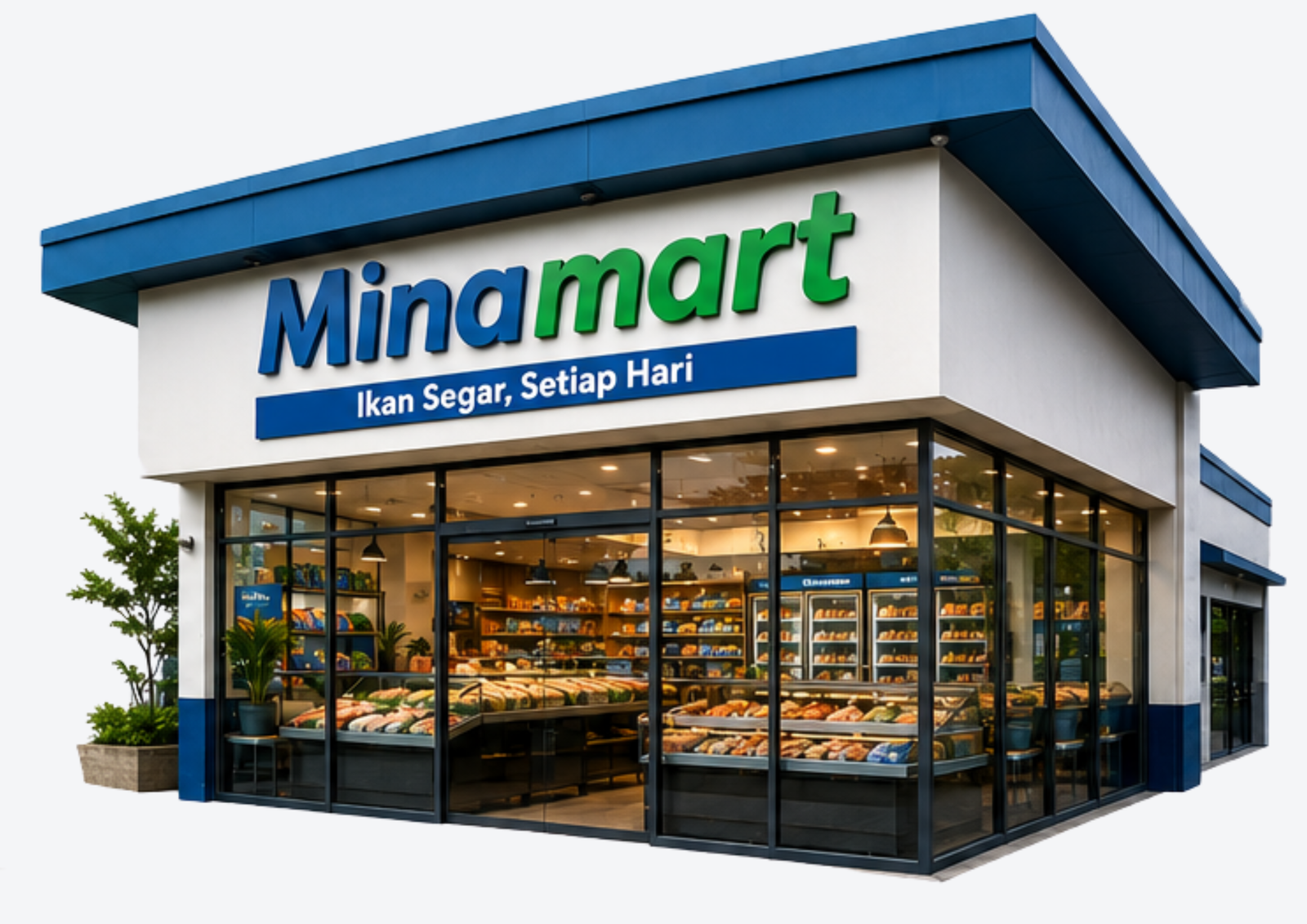 Visual Konsep Gerai Pioneer Partner MINAMART