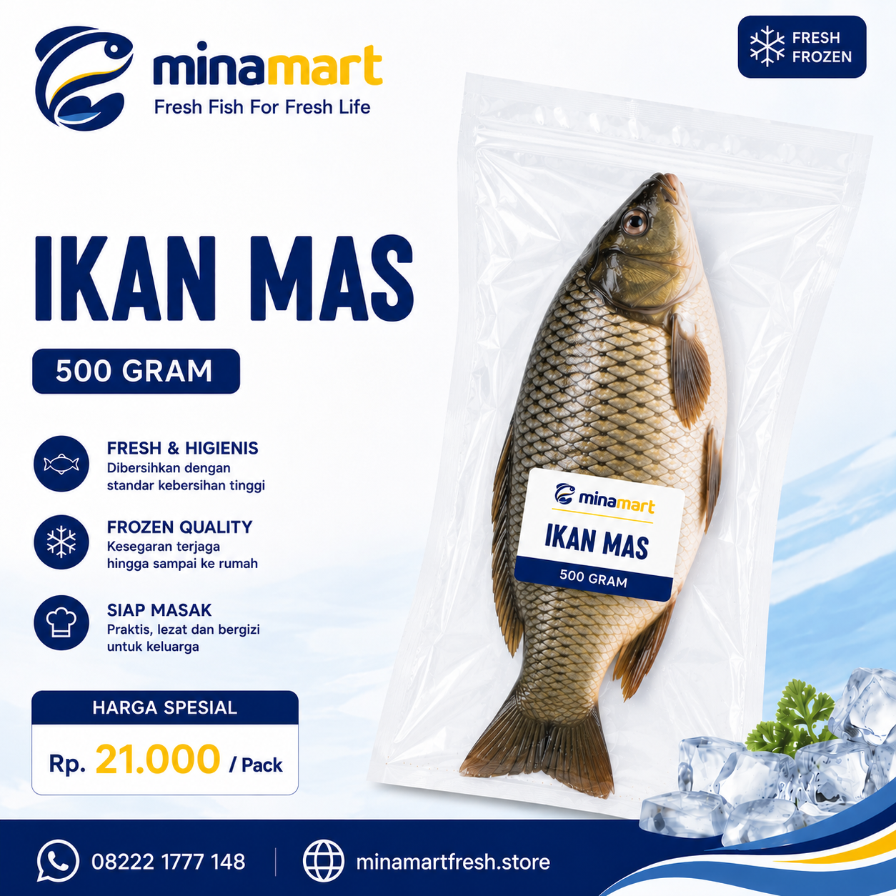Ikan Mas 500gr